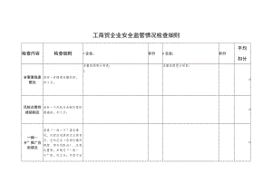 工商贸企业安全监管情况检查细则.docx