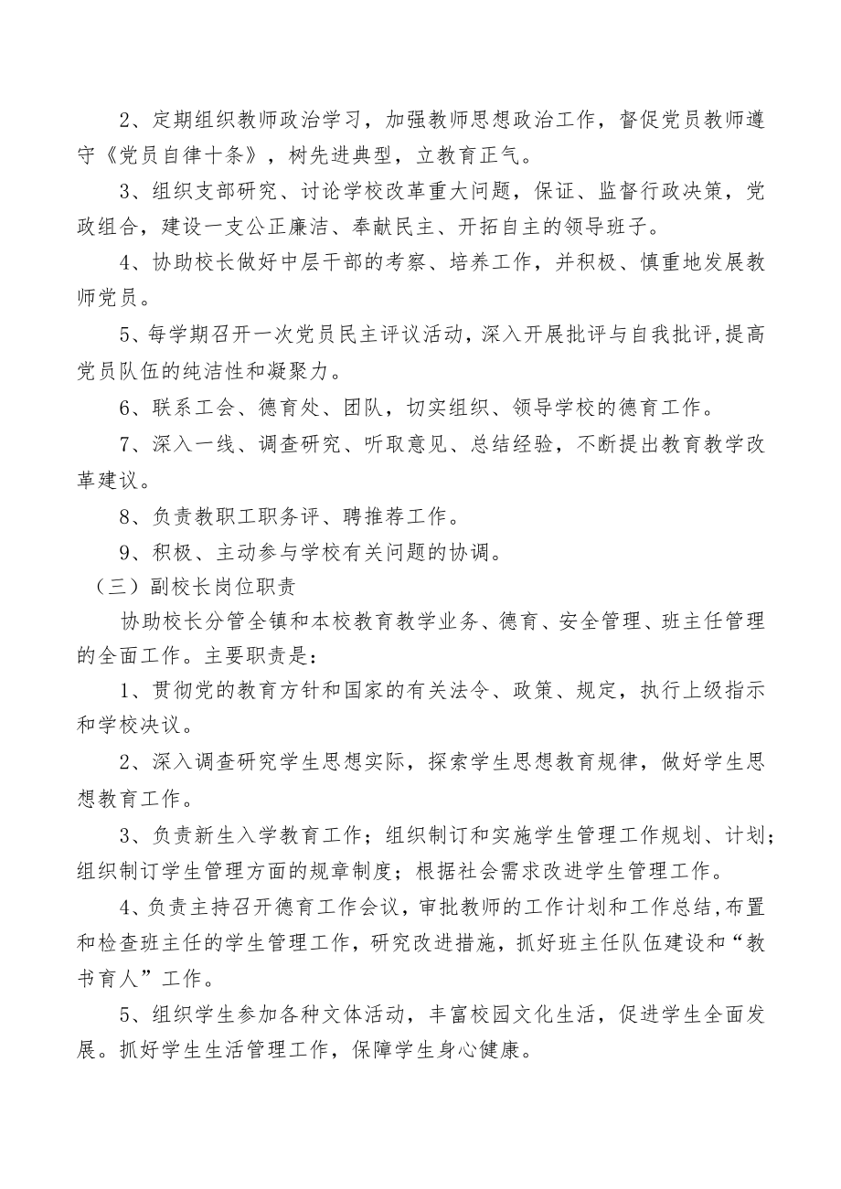 学校各部门岗位职责.docx_第2页