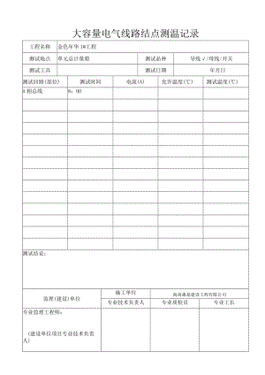 大容量电气线路结点测温记录(8).docx