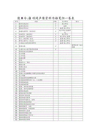 施工阶段项目声像资料归档范围一览表.docx