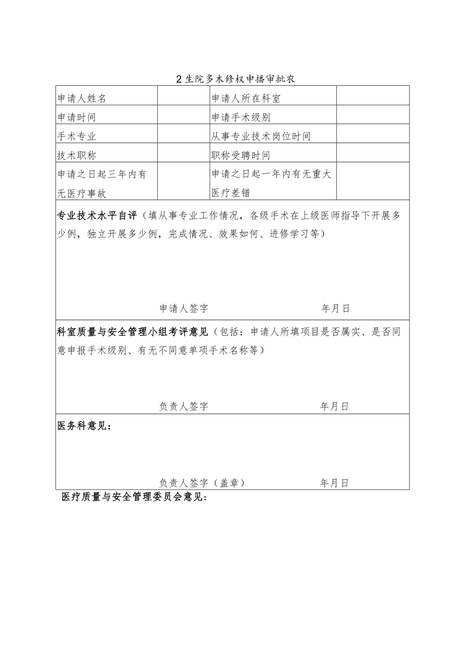 手术、麻醉授权表.docx_第2页