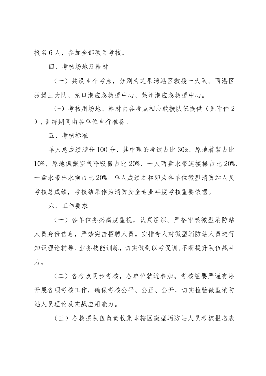 微型消防站人员考核活动方案.docx_第2页