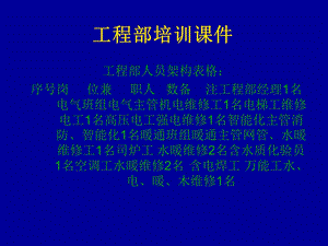 工程部培训课件.ppt