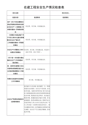 安全生产检查表.docx