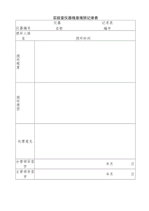 实验室仪器报废报损记录表.docx