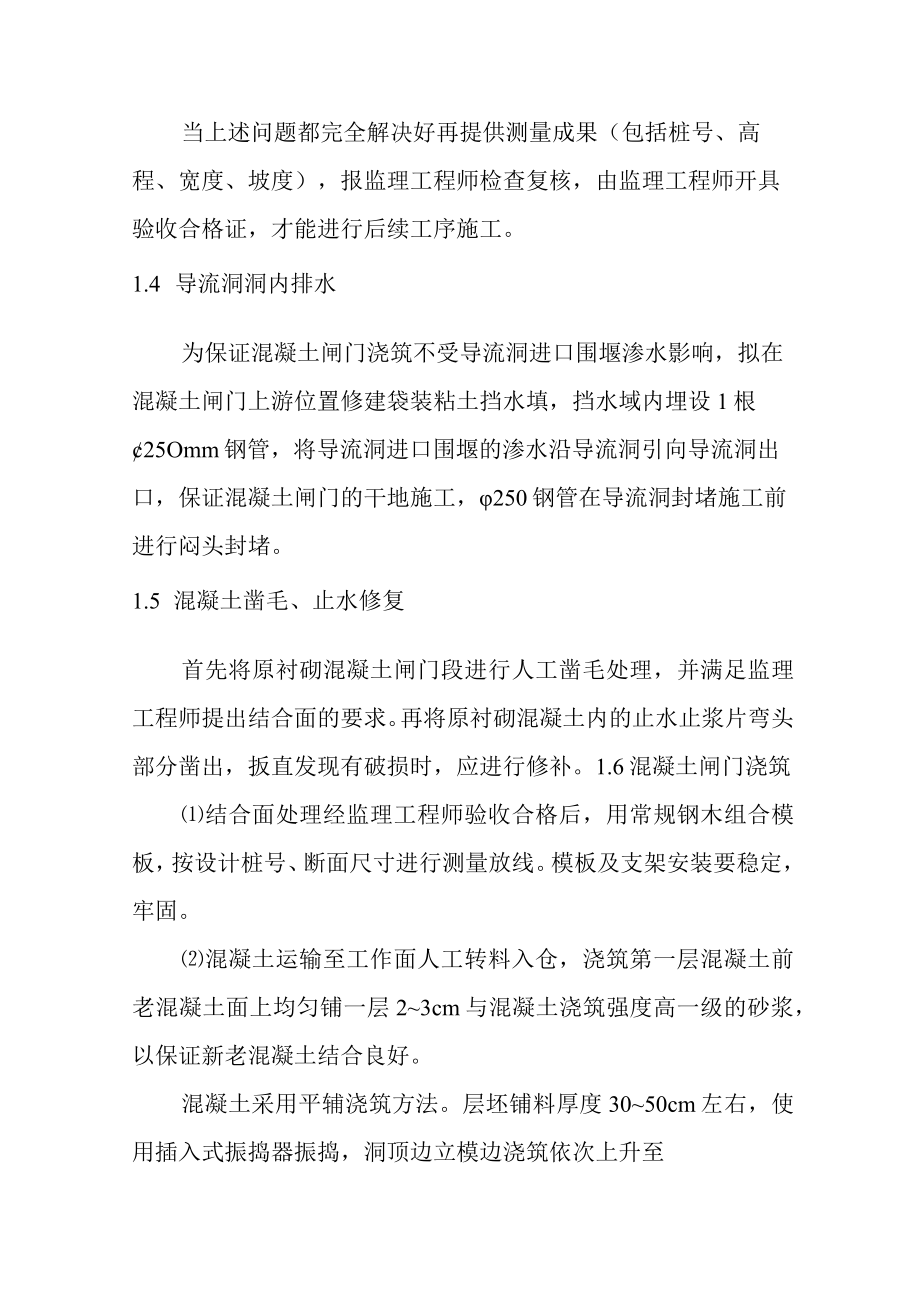 抽水蓄能电站水库工程导流洞封堵施工方案.docx_第2页