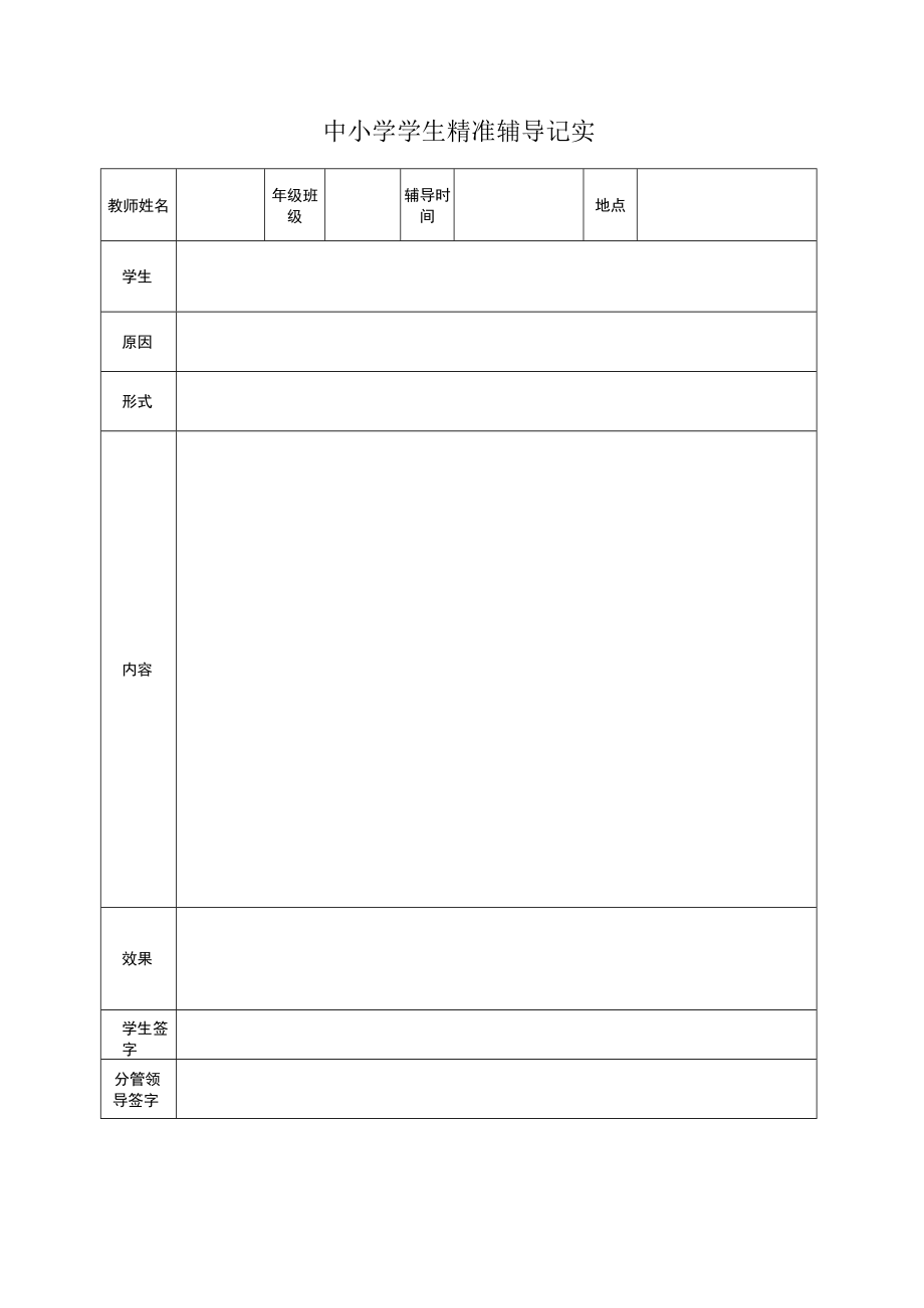 学生辅导记录.docx_第2页