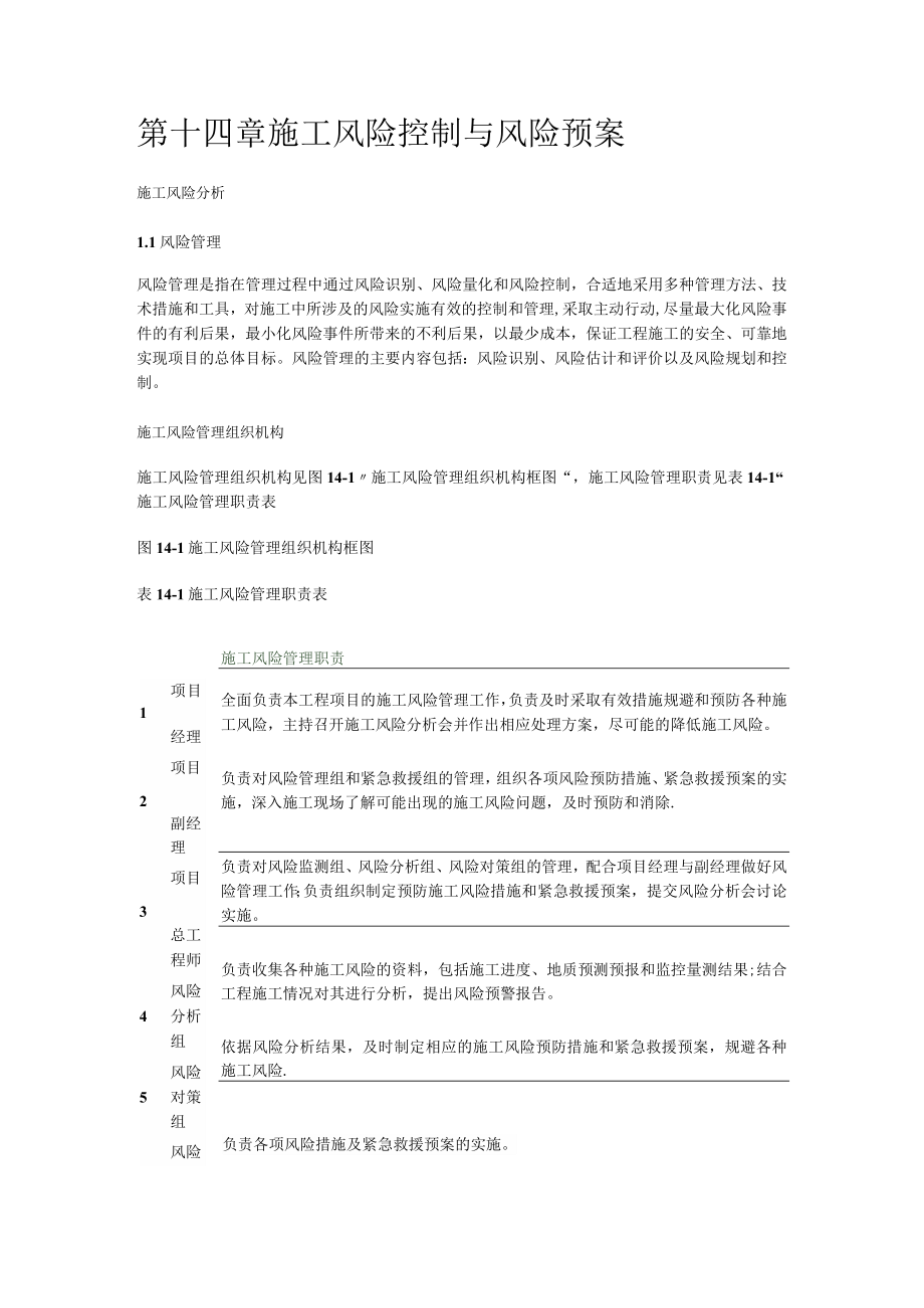 工程紧急施工风险过程控制与风险处置预案.docx_第1页