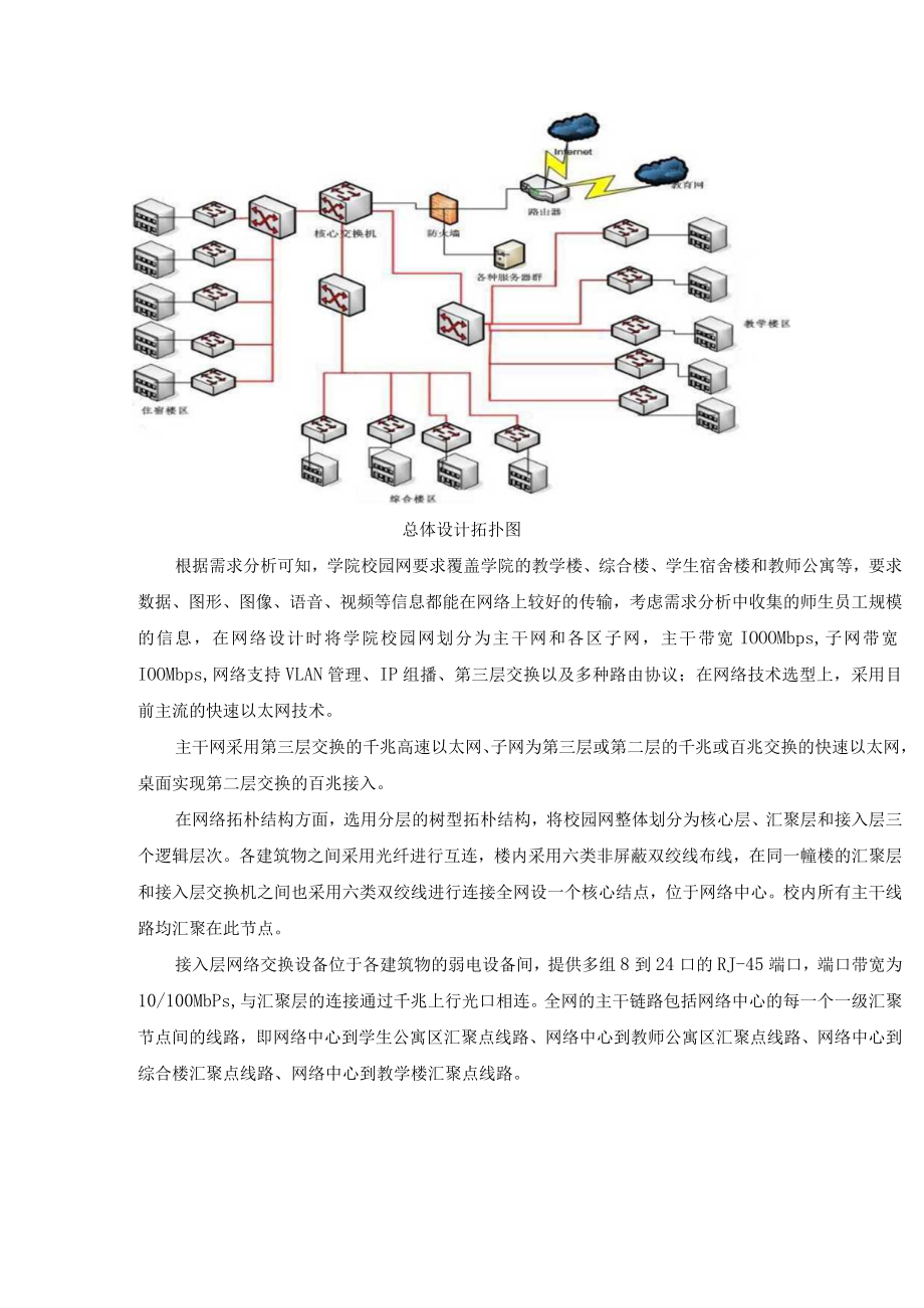 数字化校园计算机网络系统设计解决方案.docx_第3页