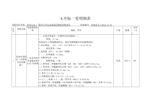 开标一览明细表.docx