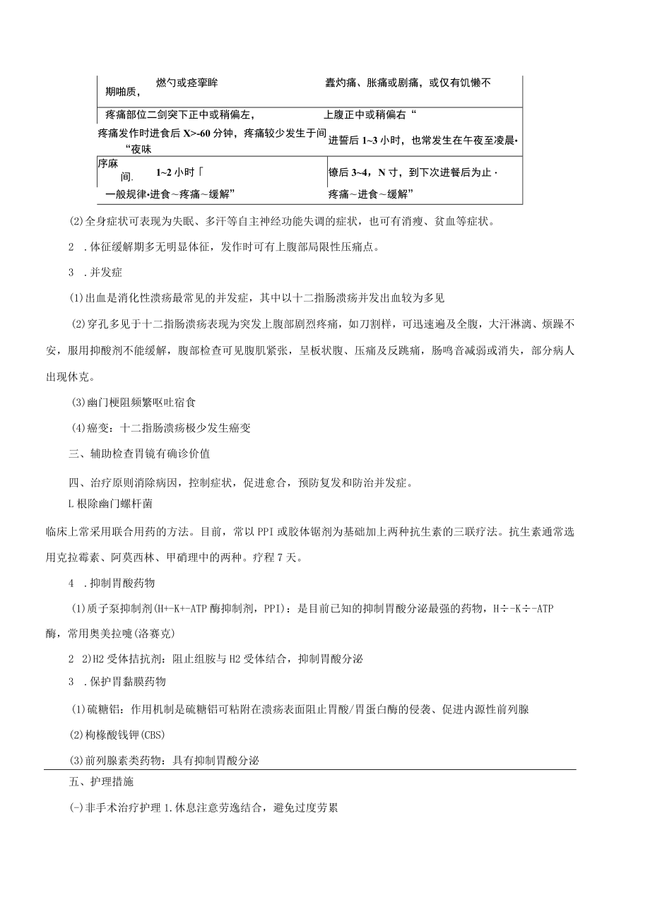 温医大内科护理学新版讲义03消化系统疾病病人的护理.docx_第2页