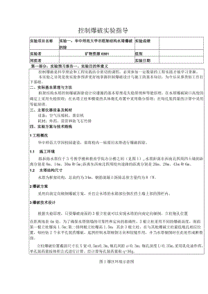 武理工控制爆破实验指导.docx