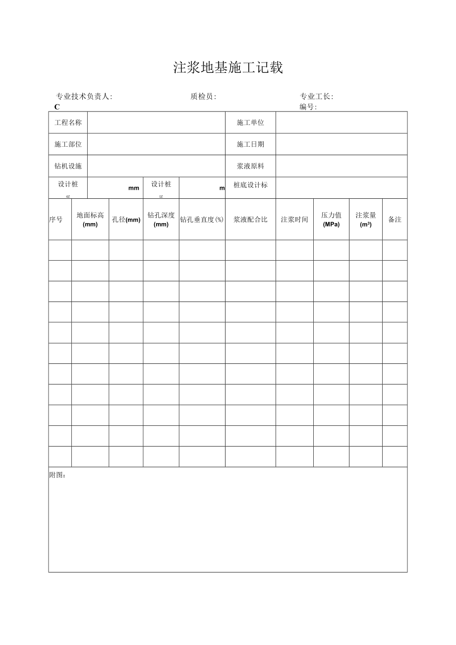 注浆地基施工记录.docx_第1页