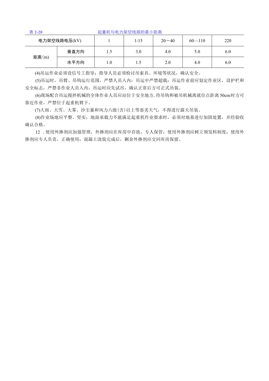 梁混凝土拌制施工安全技术交底内容.docx_第2页