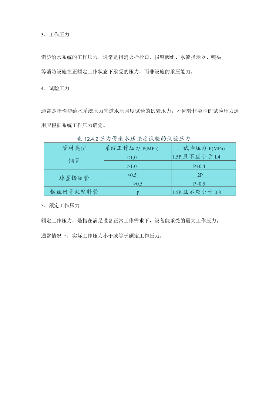 消防给水系统的各种压力总结.docx_第2页