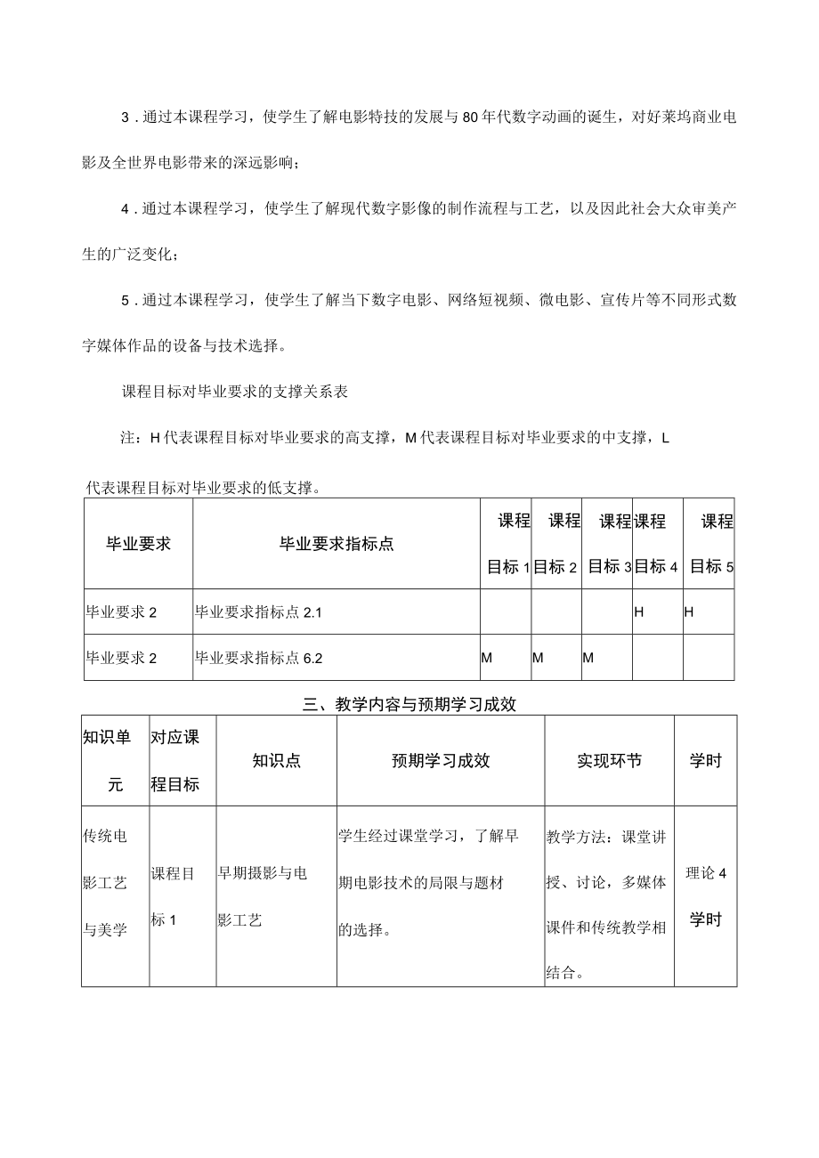 《影视技术基础》课程教学大纲.docx_第2页