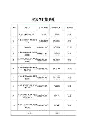 追减项目明细表.docx