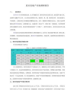 某市房地产市场调研报告.docx