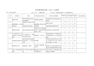 氨输送管道 安全检查分析(SCL)记录表.docx