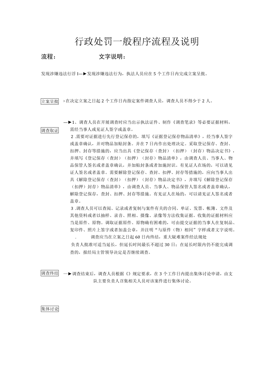 行政处罚一般程序流程及说明.docx_第1页