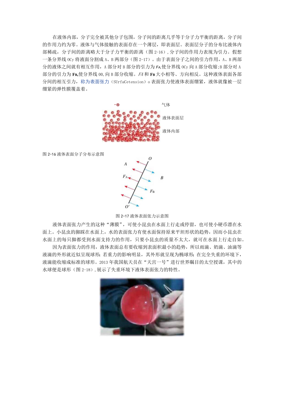 第2章固体与液体第2节表面张力和毛细现象.docx_第2页