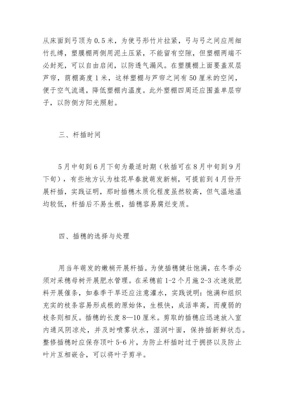 桂花栽培技术 养殖方法和注意事项.docx_第2页