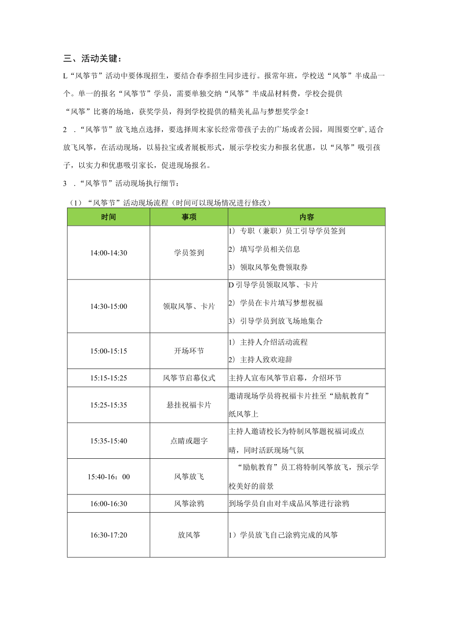 学校运营市场营销手册风筝节户外活动.docx_第2页