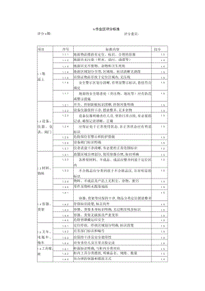 7S作业区评分标准.docx