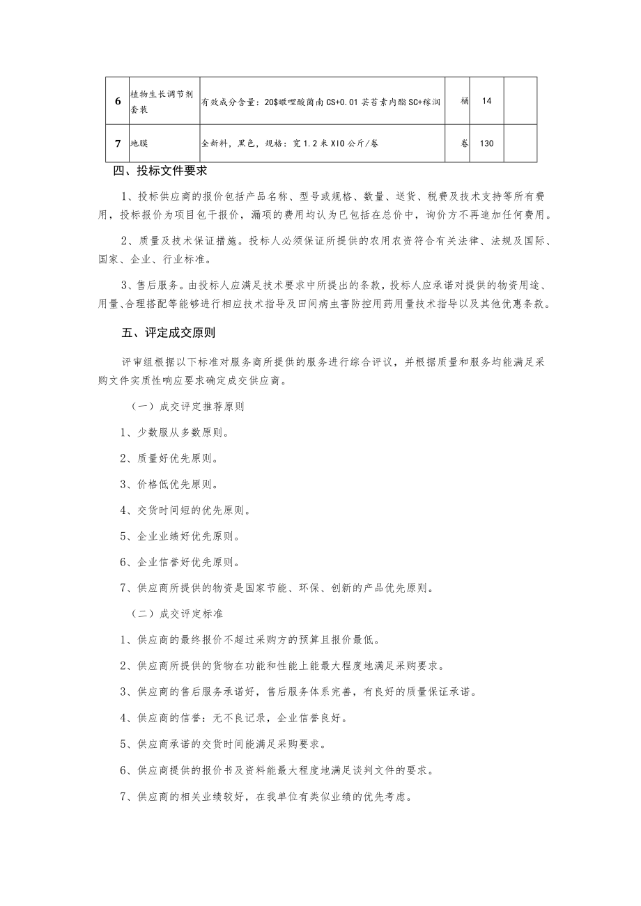 杂粮农用物资采购项目询价采购文件.docx_第3页