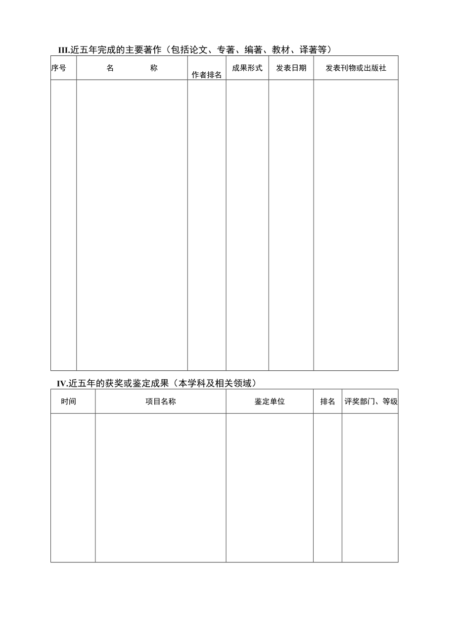 硕士学位研究生指导教师任职资格申请表.docx_第3页