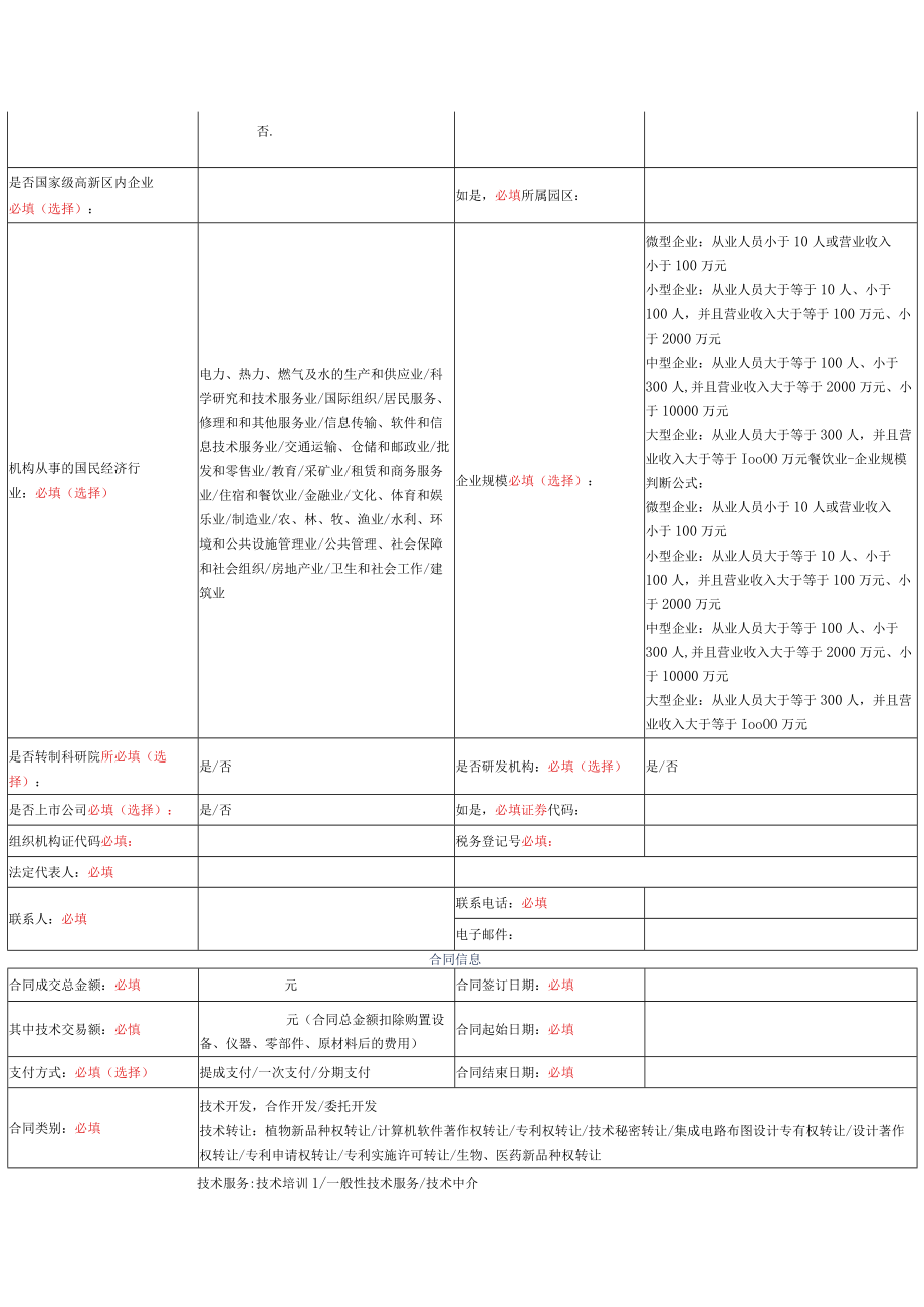 窗体顶端窗体底端技术合同登记表.docx_第2页