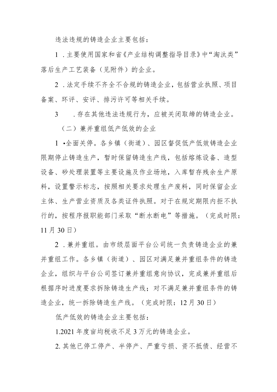 泰兴市铸造产能综合治理攻坚行动实施方案.docx_第2页