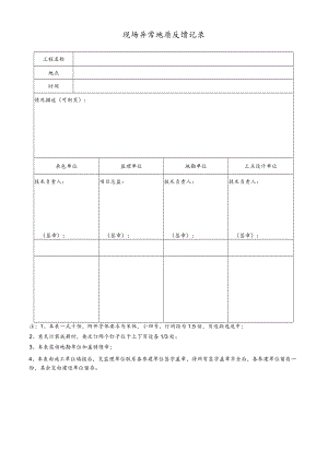 现场异常地质反馈记录.docx