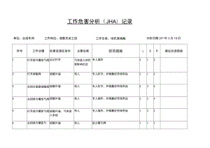 纳氏泵换酸工作危害分析（JHA）记录.docx