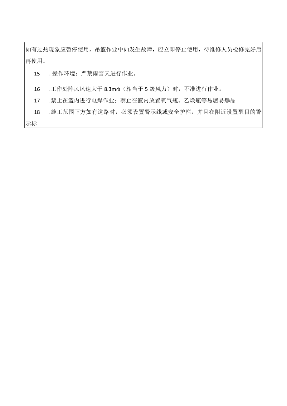 电动吊篮班组安全晨会记录表.docx_第3页