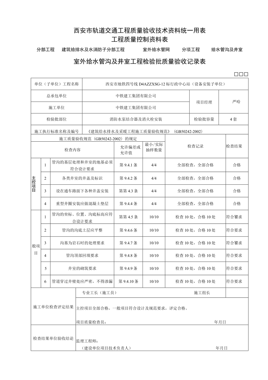 给水管沟及井室检验批.docx_第3页