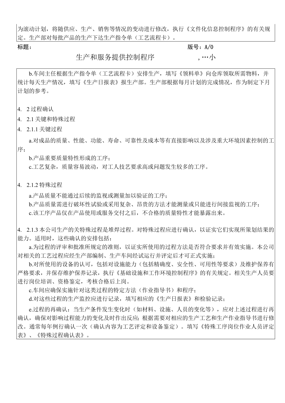 生产和服务提供控制程序QES.docx_第2页