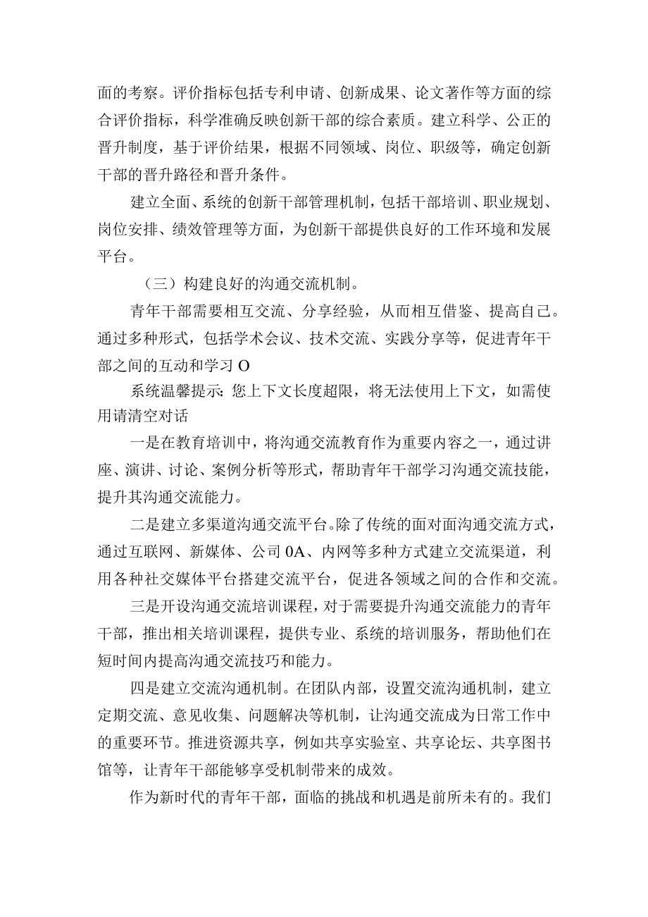 企业公司新时代青年干部培养机制建设方案.docx_第3页