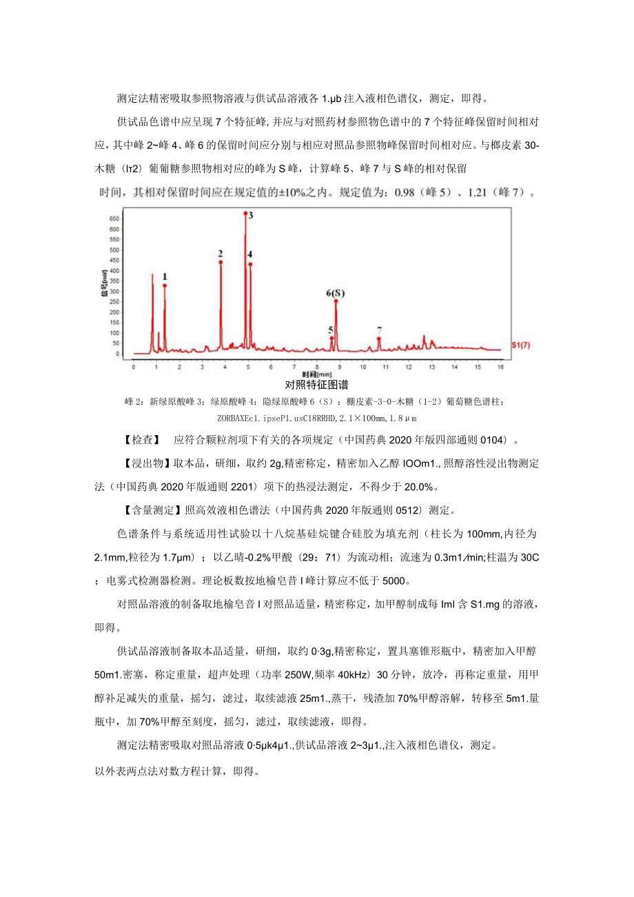 枸骨叶配方颗粒标准公示稿.docx_第2页