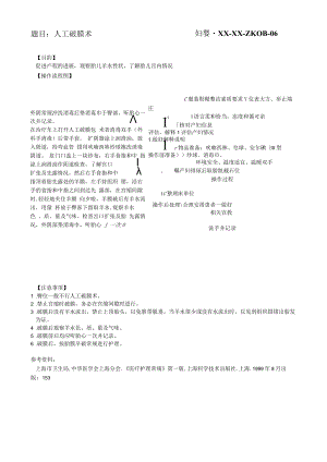 妇婴医院护理技术操作人工破膜术 操作流程图与考核评分标准.docx