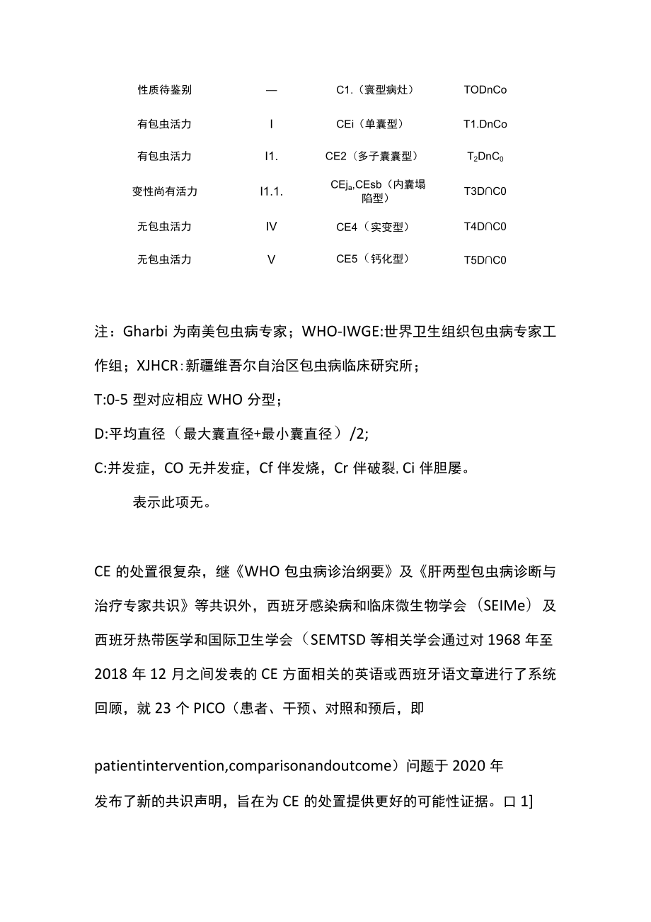 最新：囊型棘球蚴病诊疗预防和西班牙专家共识（完整版）.docx_第3页