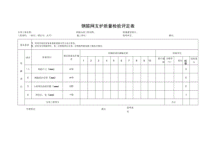 钢筋网支护质量检验评定表.docx