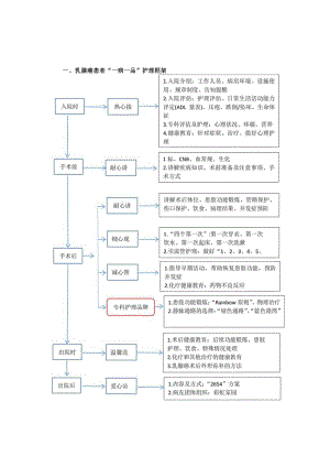 普外科肿瘤外科乳腺癌”一病一品“.docx