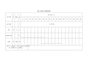 施工进度计划横道图.docx