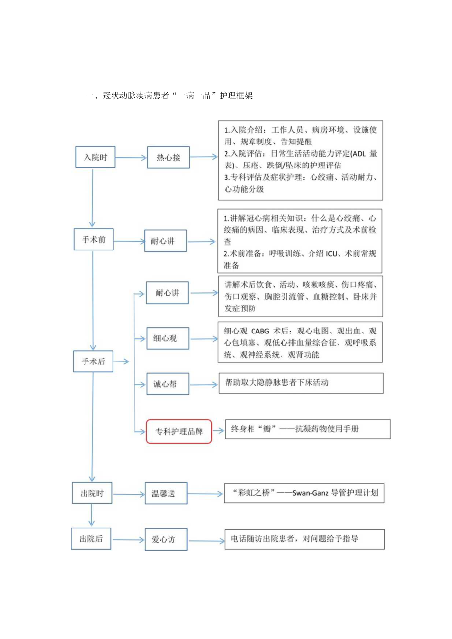 心脏外科冠状动脉疾病（冠心病）“一病一品”.docx_第1页