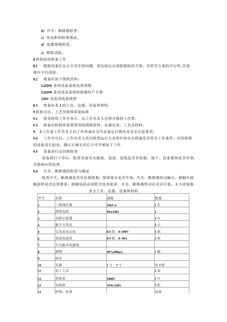 GZDW系列直流系统检修规程.docx_第3页