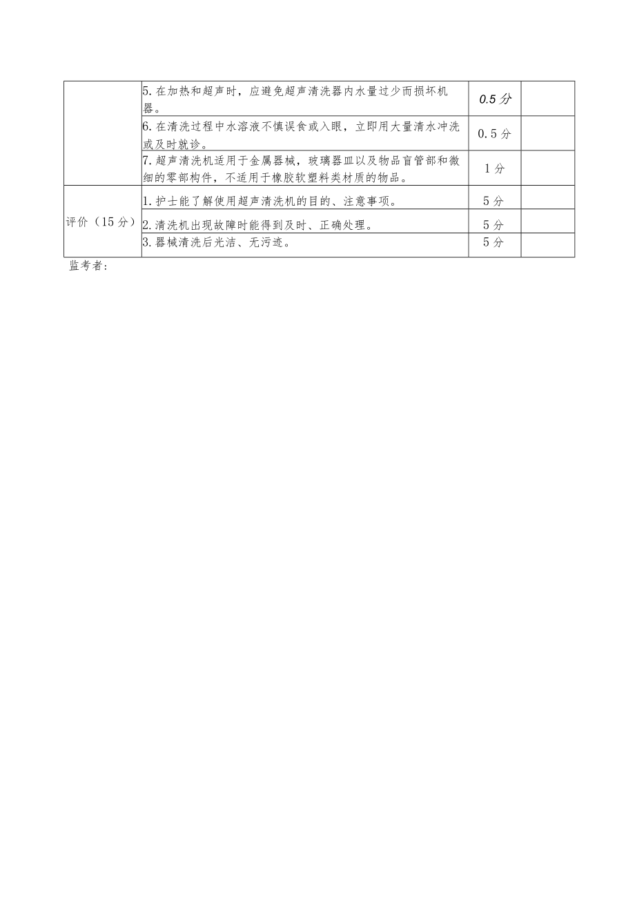 超声清洗三基操作考核评分标准.docx_第2页