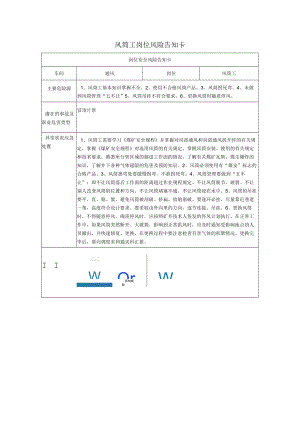 风筒工岗位风险告知卡2023.docx