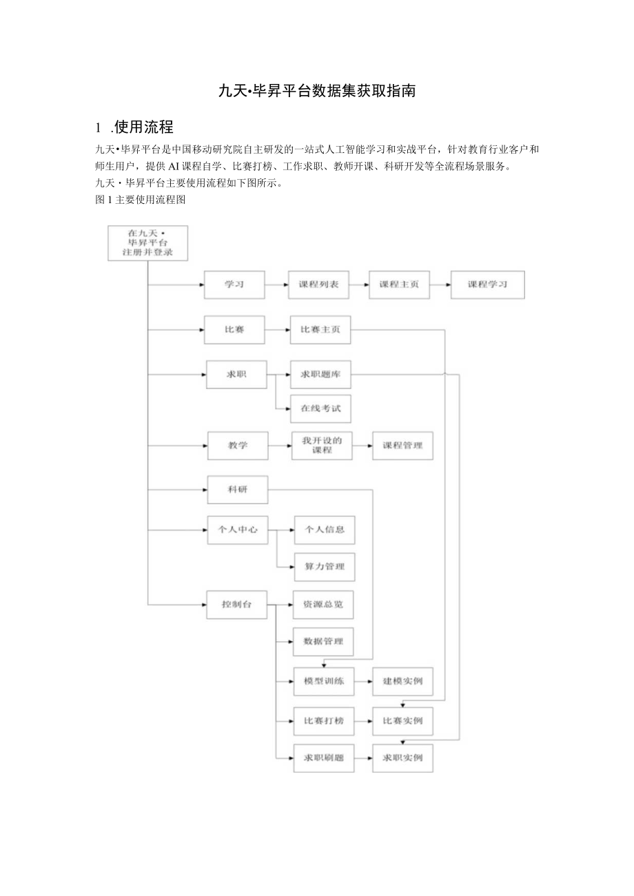 九天毕昇平台数据集获取指南.docx_第1页