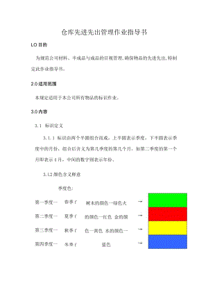 仓库先进先出管理作业指导书.docx